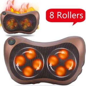 Travesseiro Massageador Elétrico Pescoço & Lombar Carro