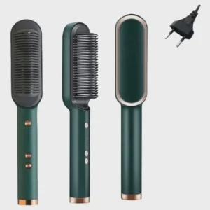 Escova Ânion Alisadora De Cabelo 5 Em 1 Bivolt 110V 220V