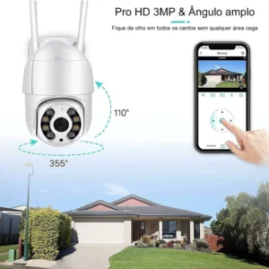 Câmera Ip Yousee 2 Antenas Segurança Externa A8