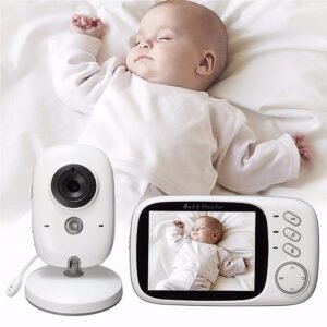 Baby Monitor VB603 Baba Eletrônica com Monitor 110V/220V Cor Branco